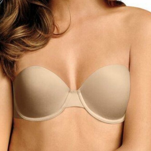 🍁 Maidenform "Comfort Devotion" Convertible strapless Bra 🍁 - Picture 1 of 6